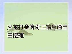 找传奇打金私服