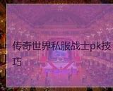 传奇私服加点怎么快